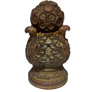 Decorative finial candle holder holiday accent decor EUC Like New